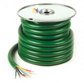 Trailer Cable, ABS, 4/12 & 2/10 & 1/8 Gauge, 7 Conductor, Wire Length 100' thumbnail