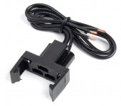 Black Dimmer Switch Assembly With Locking Ears thumbnail