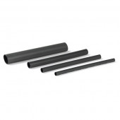 Black 48" x 3/8" Shrink Tubing Includes 6 Tubes thumbnail
