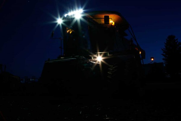 Grote LED Lights on Tractor Grote LED Lights on Tractor