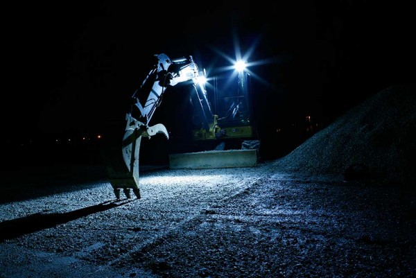 LED Lights on Construction Equipment LED Lights on Construction Equipment