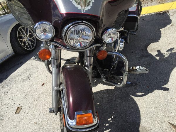 LED Headlight on Motorcycle LED Headlight on Motorcycle