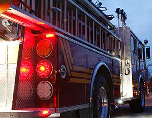 Grote stop tail turn lights on firetruck