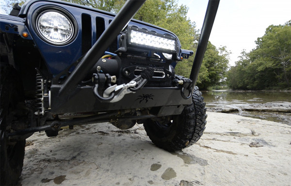 Jeep with Grote LED Light bar and Headlights Jeep with Grote LED Light bar and Headlights